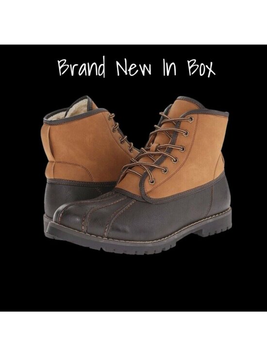 Steve Madden Boots Cornel Duck Brown Men\'s Size 7 US New In Box main image 5